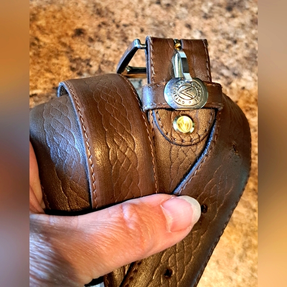 Gorgeous Valetino Orlandi Soft Leather Belt Made In Italy Smooth Size 40 - Picture 1 of 8